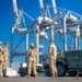 10th AAMDC Staff visit Port of Aarhus, Air Defense is critical to force flow