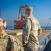 10th AAMDC Staff visit Port of Aarhus, Air Defense is critical to force flow