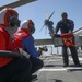 USS Dewey (DDG 105) Conducts Aircraft Firefighting Drill While Operating in the Philippine Sea