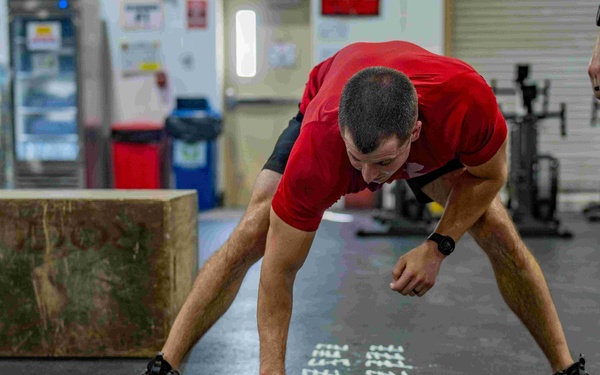 Crossfit Competition at Camp Arifjan, Kuwait, September 2023