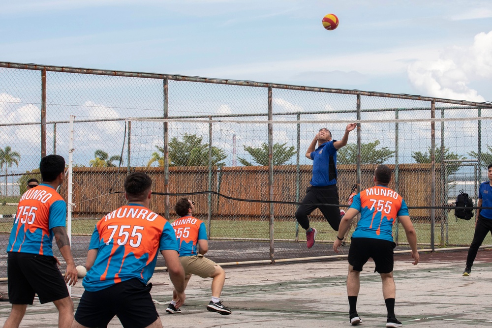USCGC Munro and Royal Brunei Armed Forces Participate in CARAT Brunei 2023 Sports Day