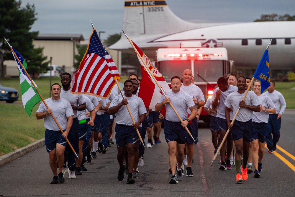 514th Civil Engineer Squadron 9/11 Memorial Run