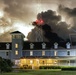 Storms thunder over Coast Guard Station Oregon Inlet