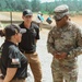 Brig. Gen. Monte L. Rone visits the U.S. Army Marksmanship Unit