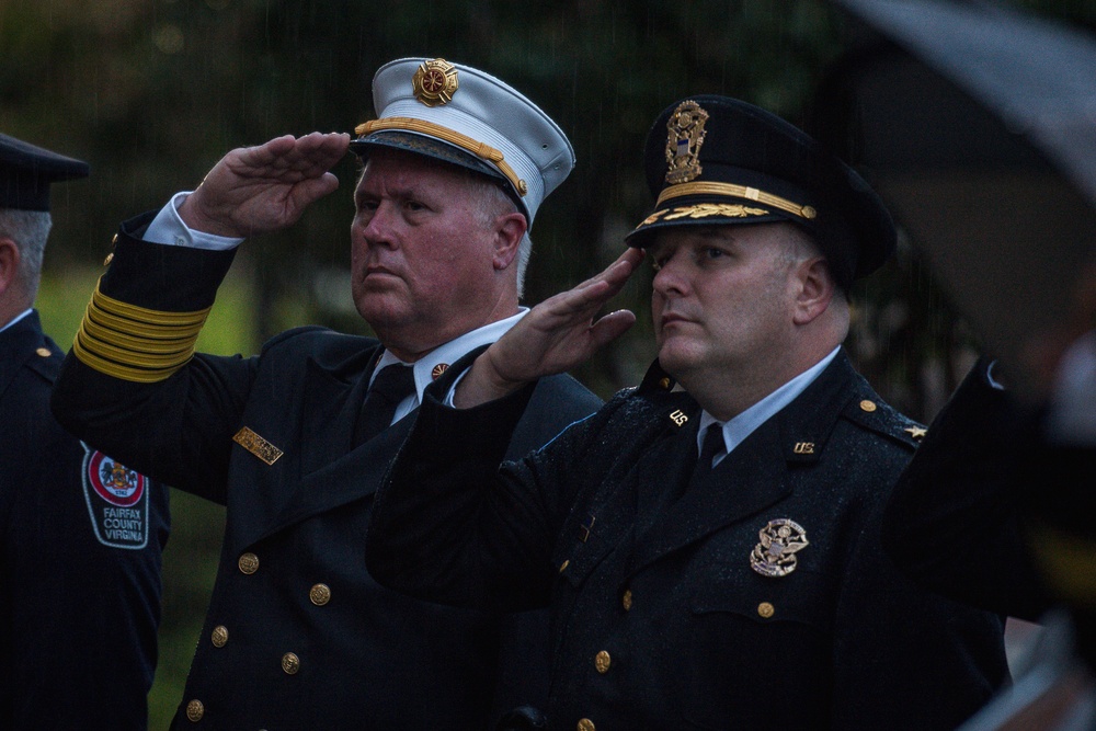 9/11 Flag Unfurling at the Pentagon