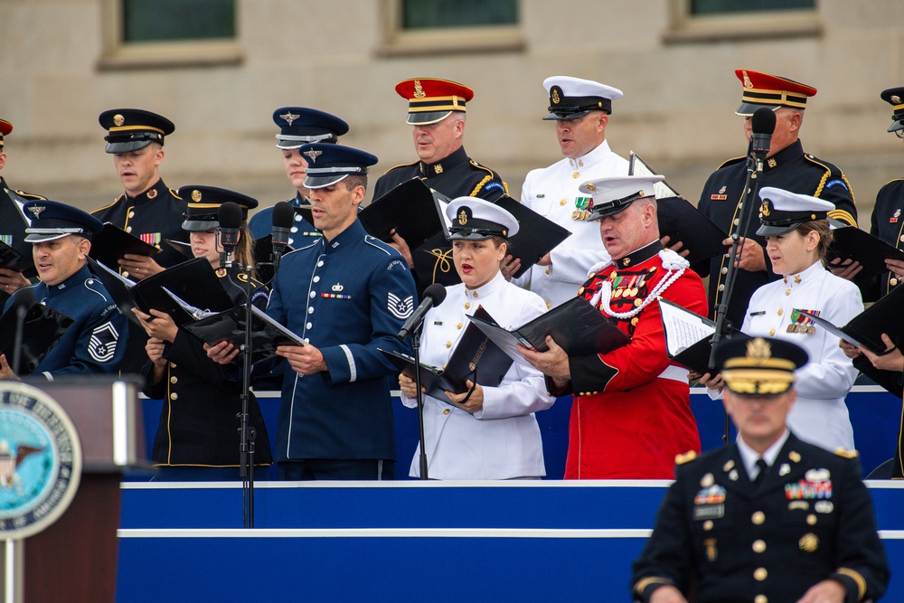 9/11 Memorial Ceremony at the Pentagon