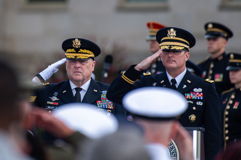 9/11 Memorial Ceremony at the Pentagon