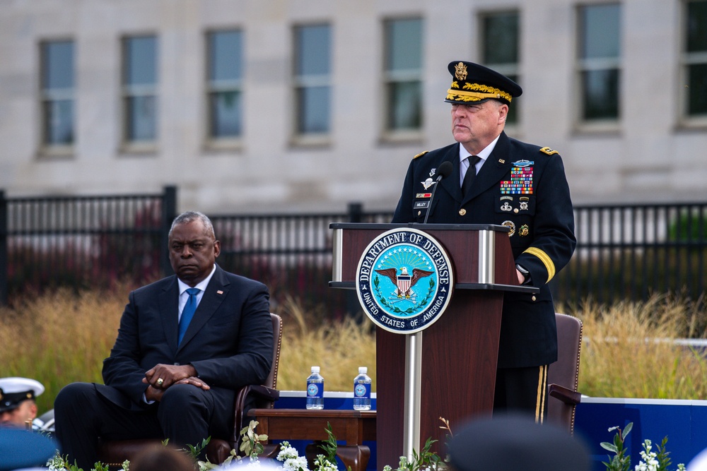 9/11 Memorial Ceremony at the Pentagon