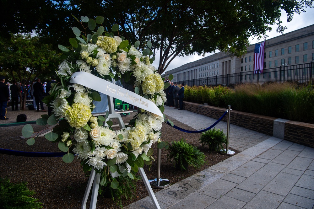 9/11 Memorial Ceremony at the Pentagon