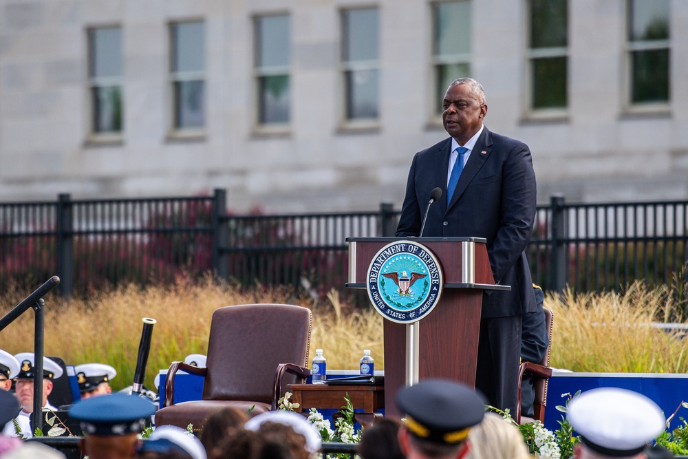 9/11 Memorial Ceremony at the Pentagon