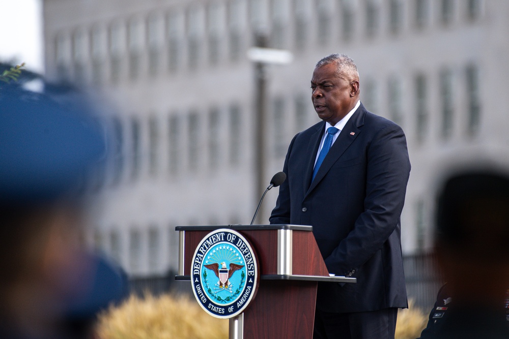 9/11 Memorial Ceremony at the Pentagon