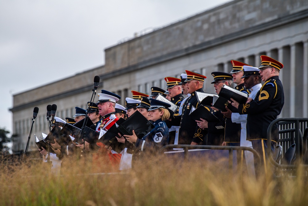 9/11 Memorial Ceremony at the Pentagon