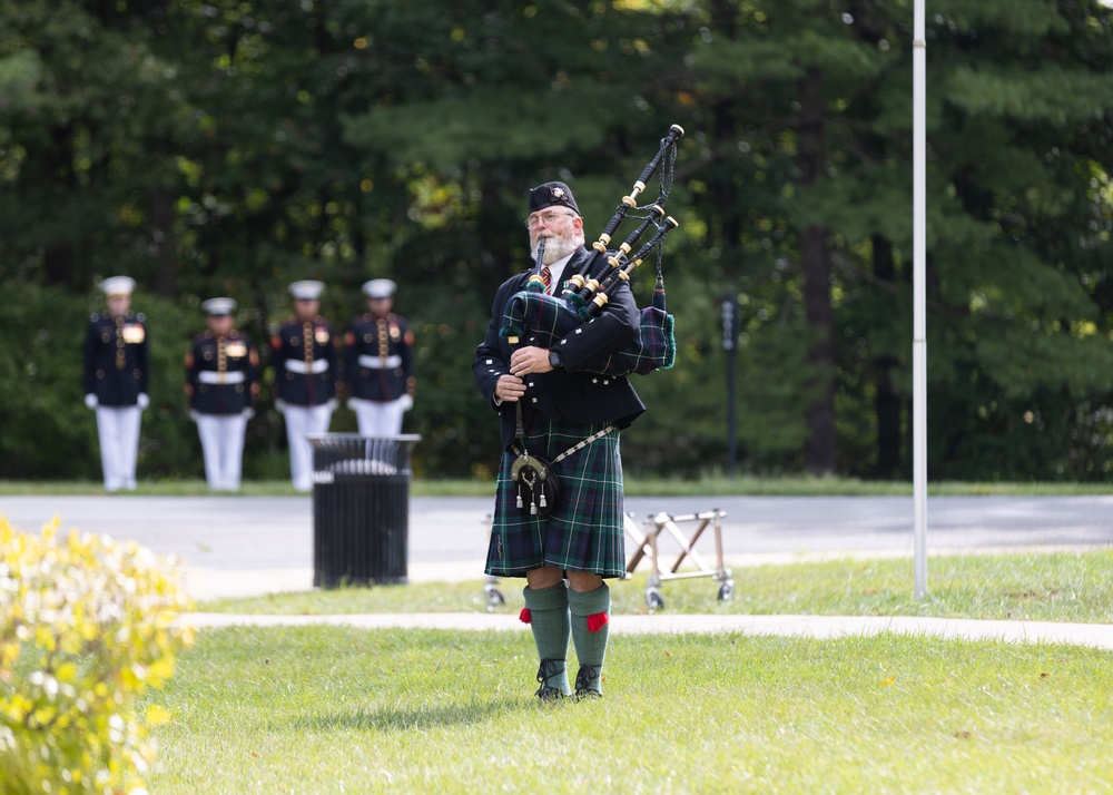 Memorial service for Silver Star, Purple Heart recipient retired LtCol Bayard Victor Taylor