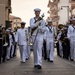 U.S. Naval Forces Europe and Africa Band perform Operation Avalanches’ 80th Anniversary