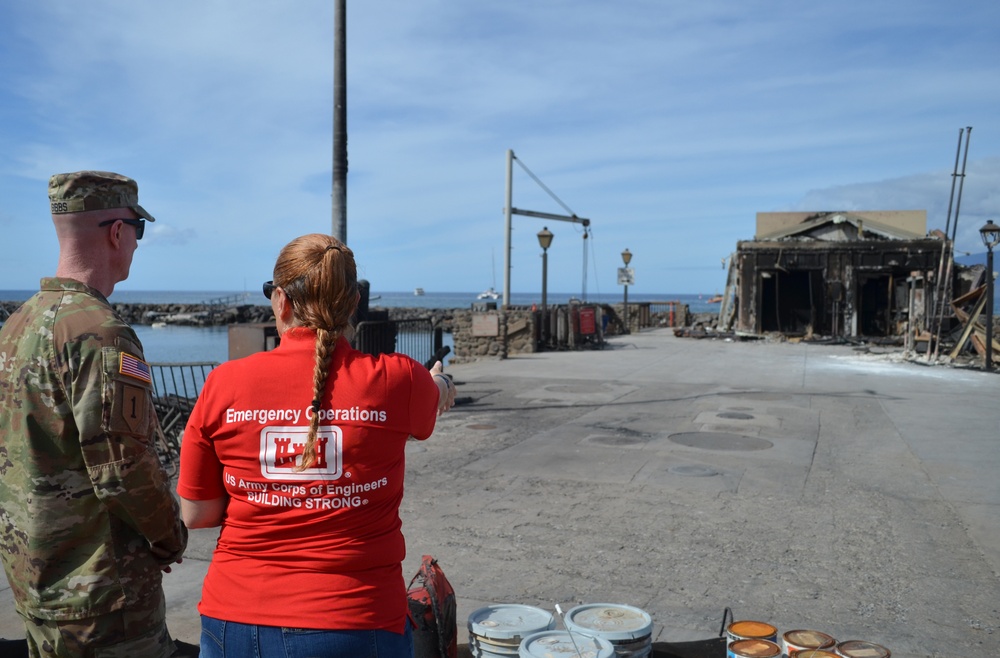 USACE leader tours Hawai’i Wildfire recovery efforts