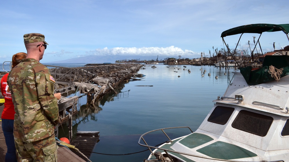 USACE leader tours Hawai’i Wildfire recovery efforts