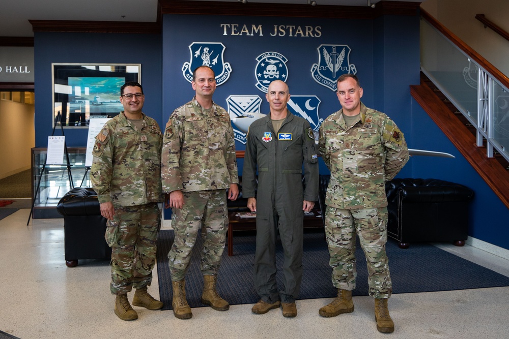 15th Air Force leadership visits 461st Air Control Wing to see wing’s incoming, current missions