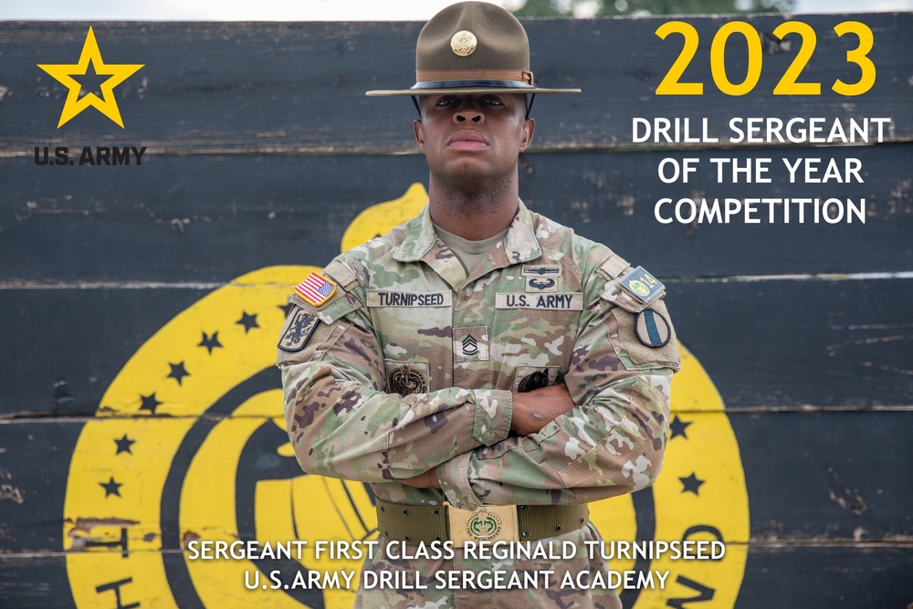 U.S. Army Drill Sergeant Academy Reserve Drill Sergeant of the Year, SFC, Reginal Turnipseed competes for the title of U.S. Army Drill Sergeant of the Year