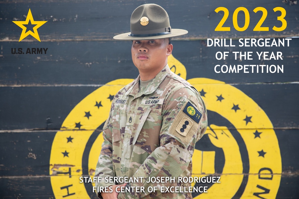 Fires Center of Excellence Drill Sergeant of the Year, SSG, Joseph Rodriguez competes for the title of U.S. Army Drill Sergeant of the Year