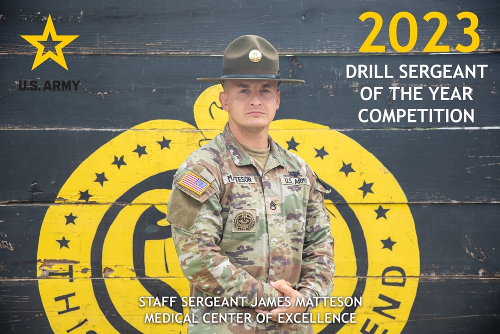 Medical Center of Excellence Drill Sergeant of the Year, SSG, James Mattison competes for the title of U.S. Army Drill Sergeant of the Year
