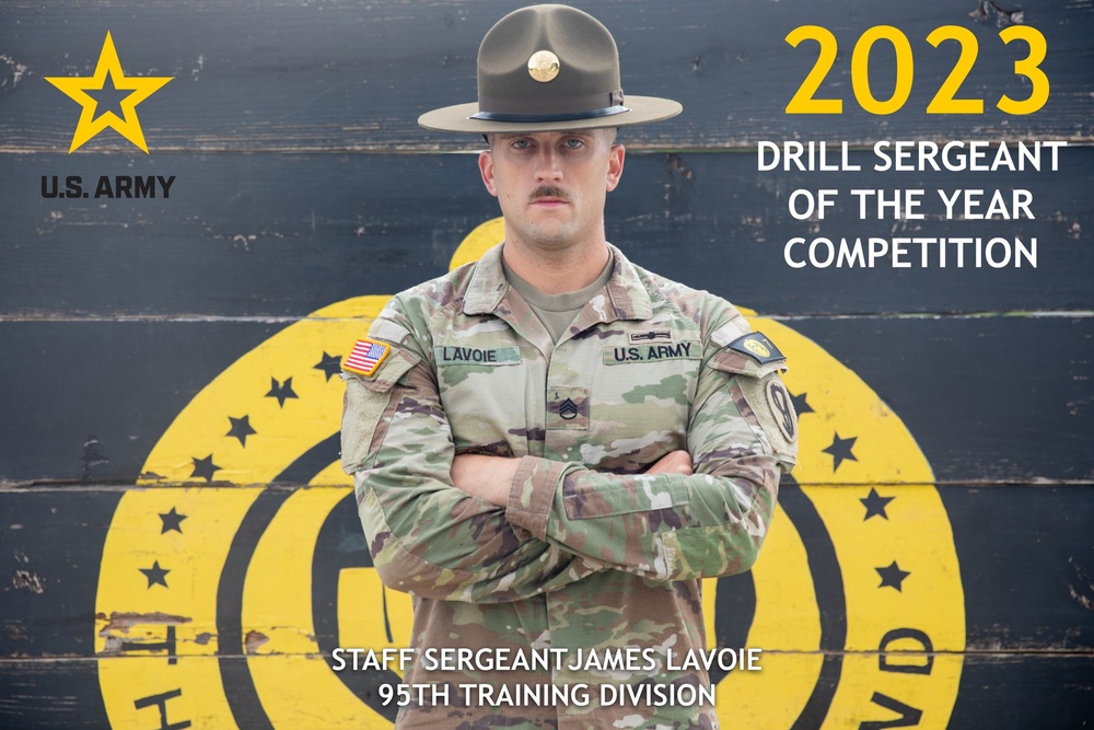 95th Training Division Drill Sergeant of the Year, SSG, James Lavoie competes for the title of U.S. Army Drill Sergeant of the Year