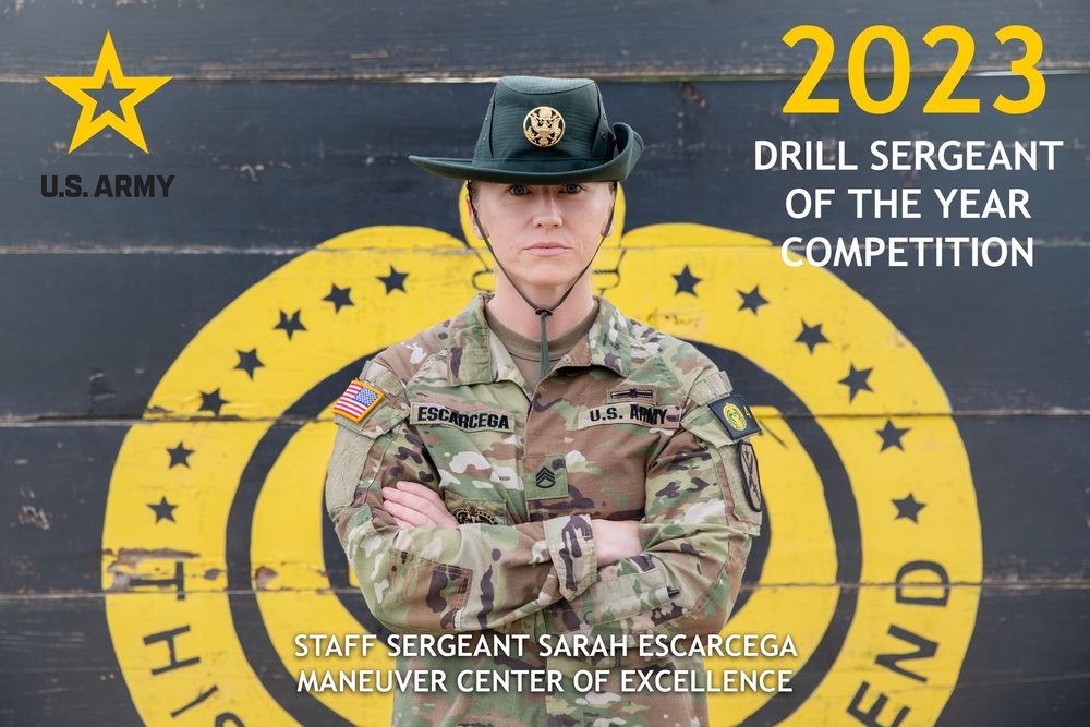 Maneuver Center of Excellence Drill Sergeant of the Year, SSG, Sarah Escaracega competes for the title of U.S. Army Drill Sergeant of the Year