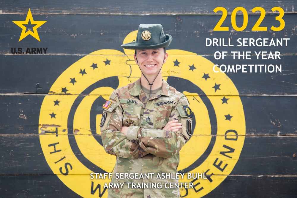 Army Training Center Fort Jackson Drill Sergeant of the Year, SSG, Ashley Buhl