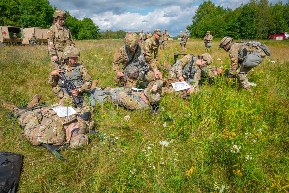 MASCAL MEDEVAC: Connecticut Army Guard Medics Prove Their Capabilities during Mass Casualty Training