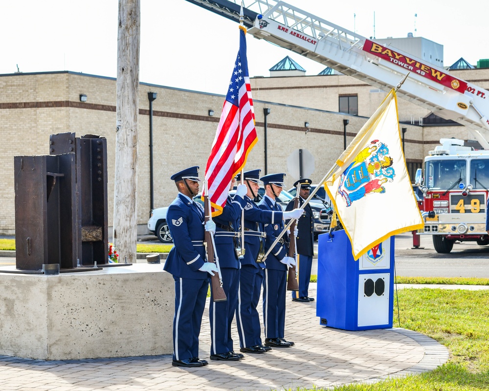 9/11 Attacks Remembered during 177th Fighter Wing Memorial Dedication and Deployer Send-off