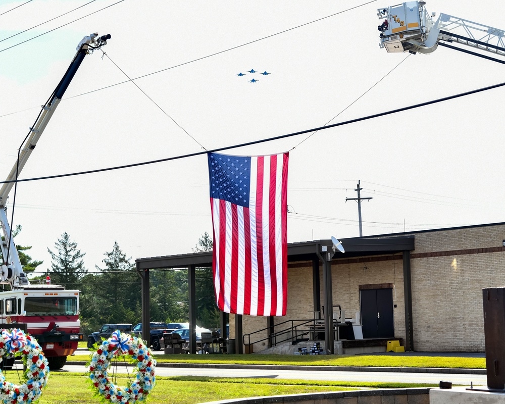 9/11 Attacks Remembered during 177th Fighter Wing Memorial Dedication and Deployer Send-off