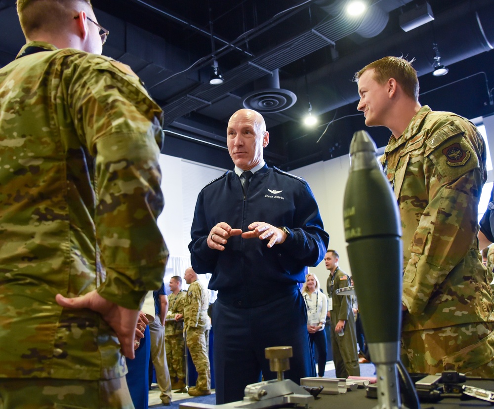 VCSAF visits Spark Street at Air, Space and Cyber Conference