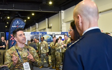VCSAF visits Spark Street at Air, Space and Cyber Conference