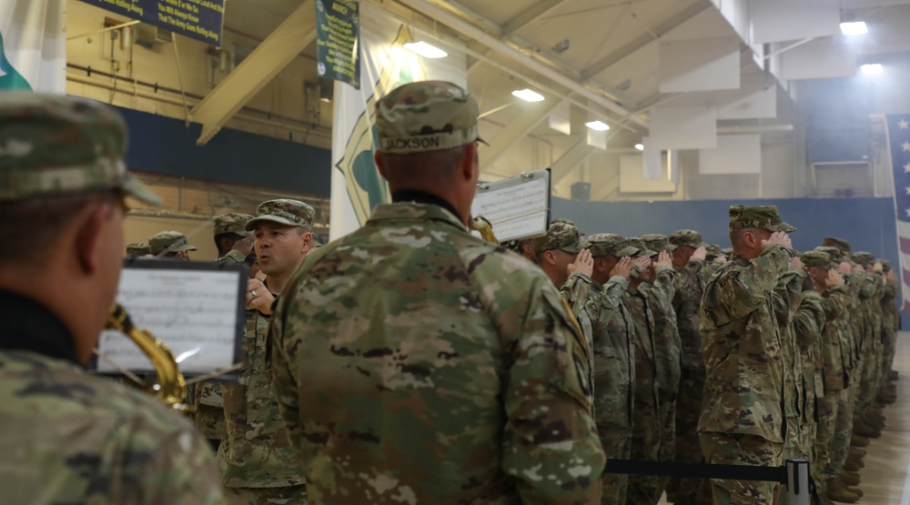 Welcome Home: 4th Infantry Division Uncasing Ceremony