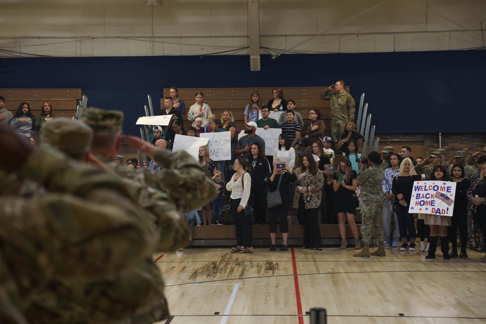 Welcome Home: 4th Infantry Division Uncasing Ceremony