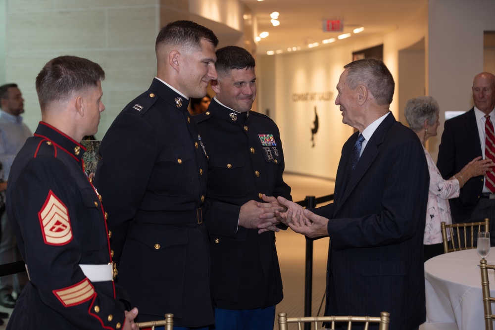 Memorial service for Silver Star, Purple Heart recipient retired U.S. Marines LtCol Bayard Victor Taylor