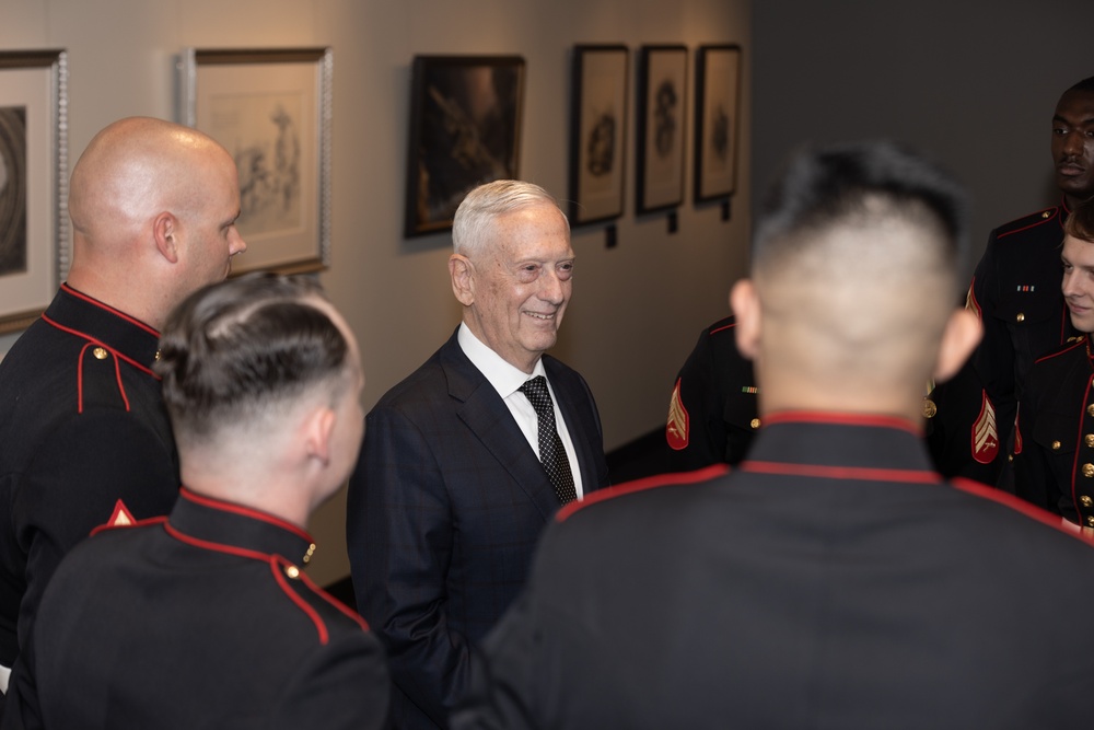 Memorial service for Silver Star, Purple Heart recipient retired U.S. Marines LtCol Bayard Victor Taylor