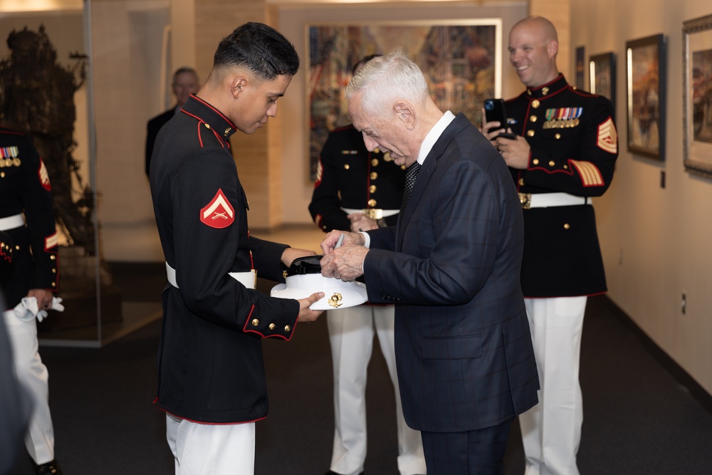 Memorial service for Silver Star, Purple Heart recipient retired LtCol Bayard Victor Taylor