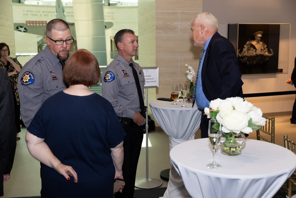 Memorial service for Silver Star, Purple Heart recipient retired LtCol Bayard Victor Taylor