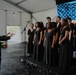 Prince George High School Chorus singing at the Fort Gregg-Adams Redesignation Ceremony