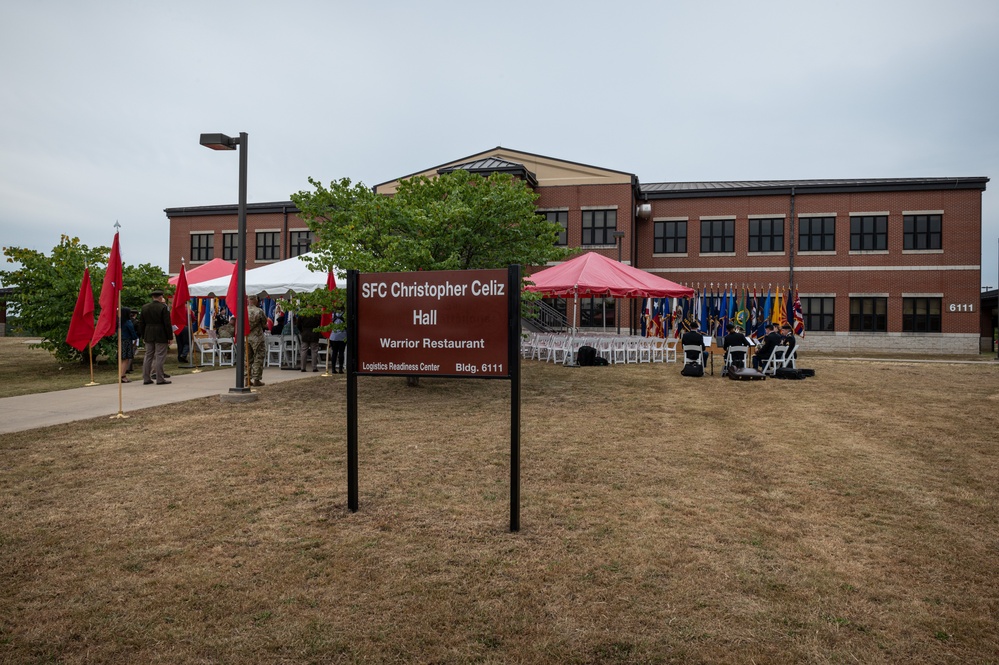 Fort Leonard Wood dedicates Warrior Restaurant to Medal of Honor recipient