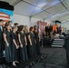 Prince George High School Chorus singing at the Fort Gregg-Adams Redesignation Ceremony