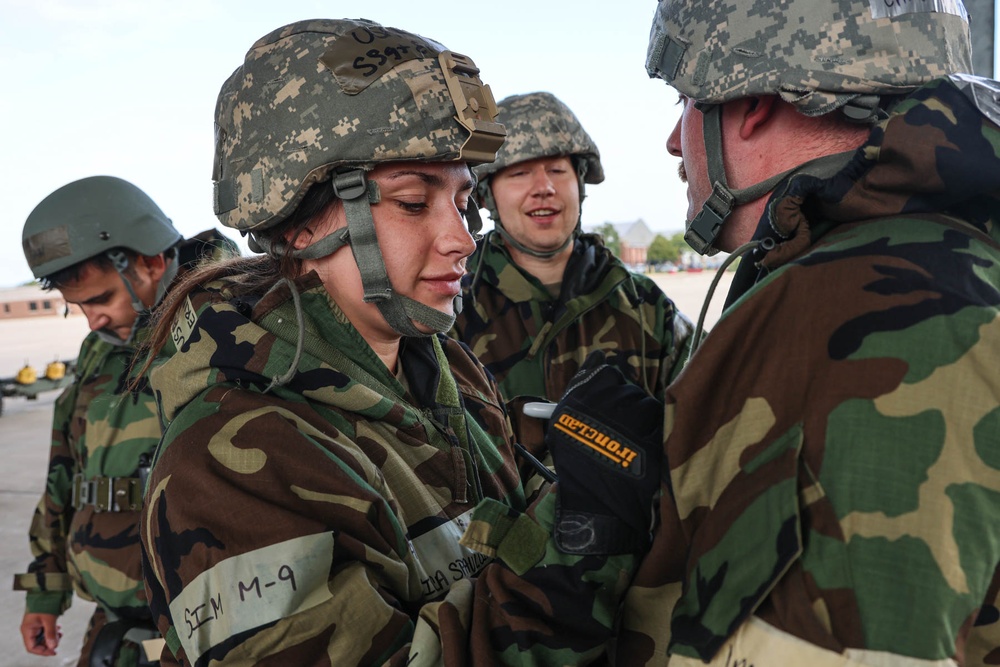 127th Aircraft Maintainers Launch Jets in MOPP