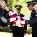 Military Funeral Honors with Funeral Escort are Conducted for U.S. Army Air Forces 1st Lt. William Montgomery in Section 78