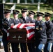 Military Funeral Honors with Funeral Escort are Conducted for U.S. Army Air Forces 1st Lt. William Montgomery in Section 78