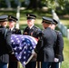 Military Funeral Honors with Funeral Escort are Conducted for U.S. Army Air Forces 1st Lt. William Montgomery in Section 78