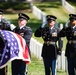 Military Funeral Honors with Funeral Escort are Conducted for U.S. Army Air Forces 1st Lt. William Montgomery in Section 78