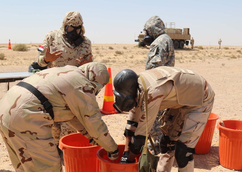 CBRN Decontamination Training at Bright Star 2023