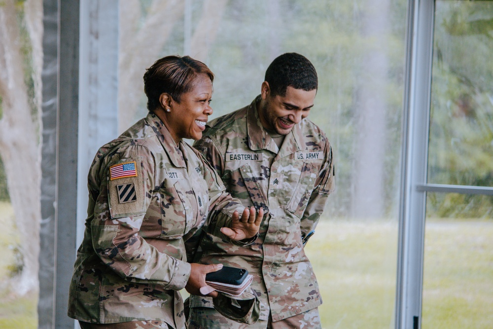 Preparation for Fort Gregg-Adams Redesignation Ceremony