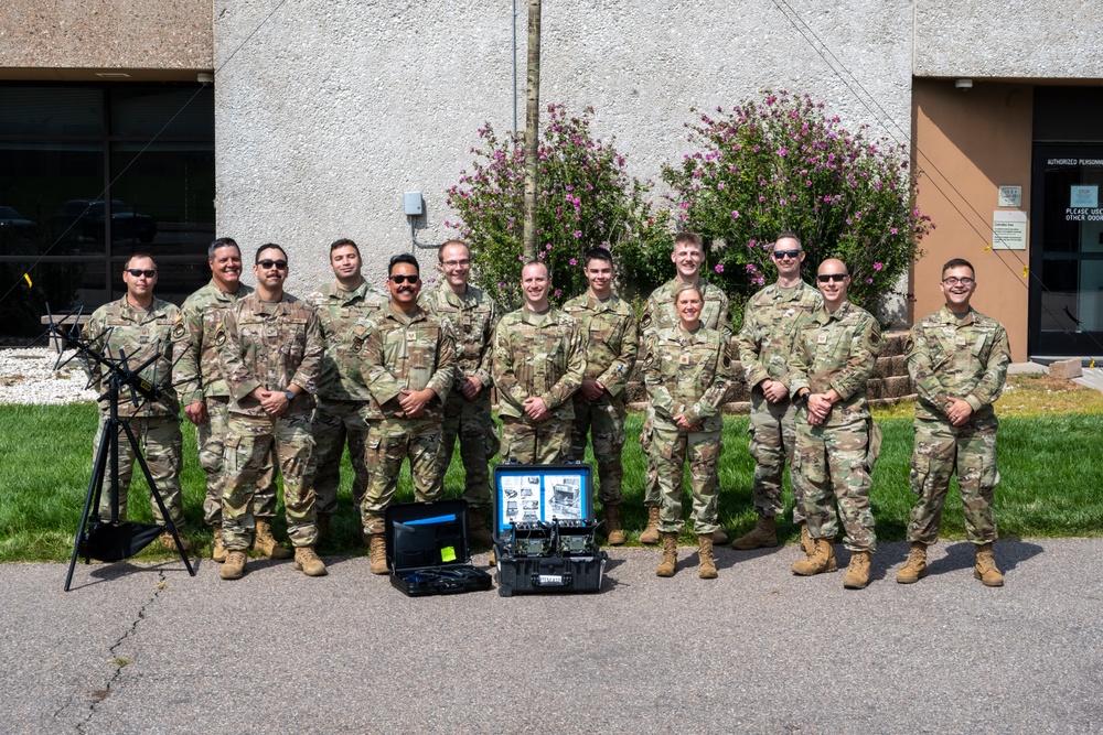 140th Communications Flight group photo