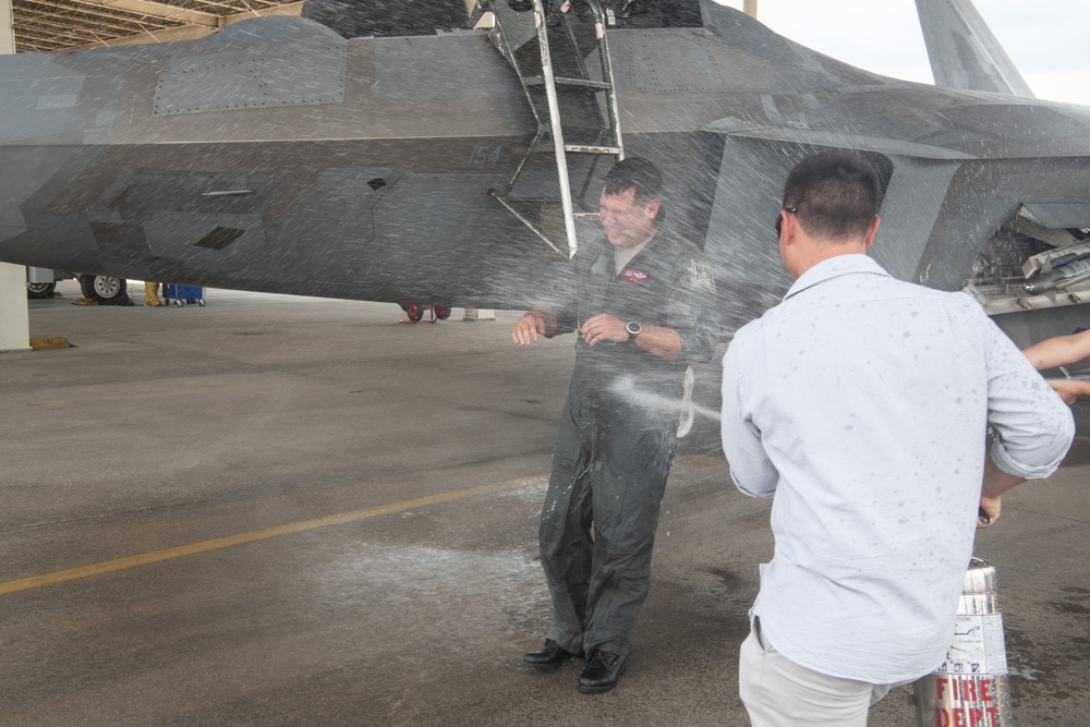 Col. Christopher Batterton takes final flight as 192nd Wing Commander